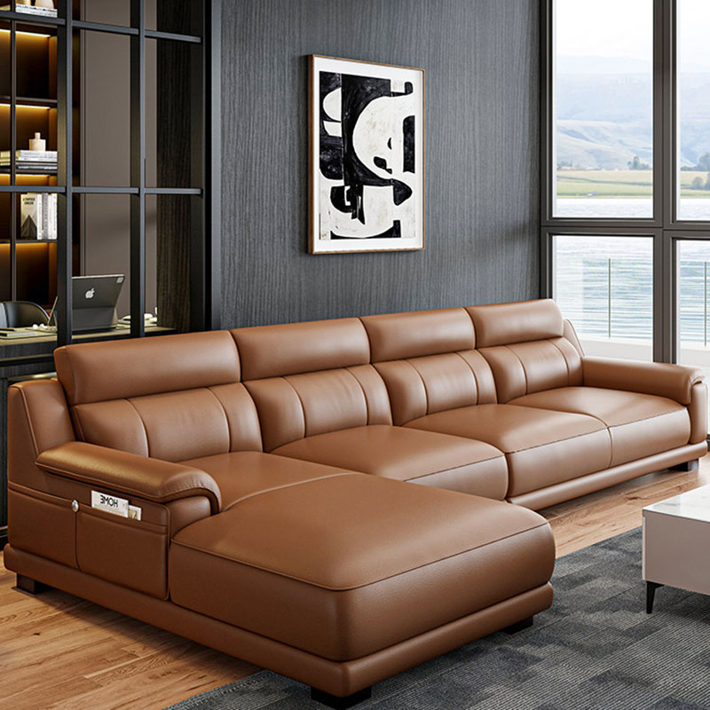 Office Furniture Luxury - โซฟาฟูตองสุดหรูสำหรับห้องนั่งเล่น โซฟาเข้ามุมสำหรับสำนักงาน โซฟาห้องนั่งเล่นทันสมัย โซฟาดีไซน์เนอร์ตกแต่งห้องรับแขก เฟอร์นิเจอร์ห้องนั่งเล่น
