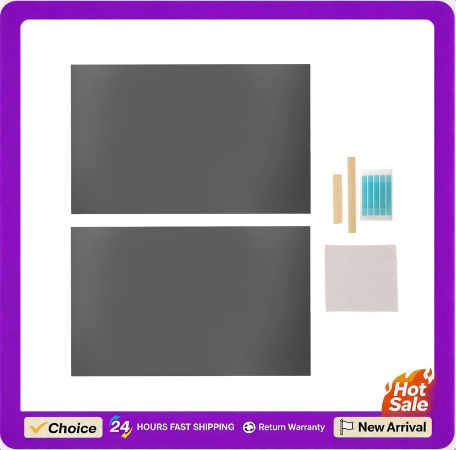 Monitor Privacy Filter - 2 ชิ้น 24 นิ้วคอมพิวเตอร์หน้าจอความเป็นส่วนตัวกรองอัตราส่วน 16:9 Scratch