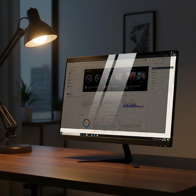 Monitor Privacy Filter - แผ่นกรองป้องกันการแอบมองสำหรับแล็ปท็อป ป้องกันการสอดส่อง ขนาด 14 15.6 16