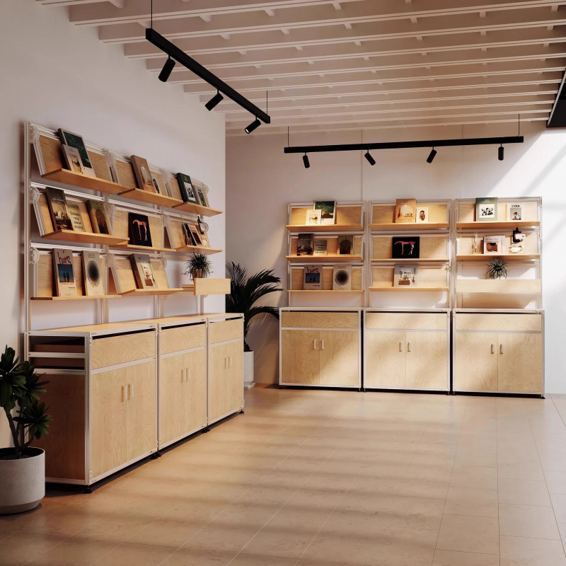 Office Furniture For Home - เฟอร์นิเจอร์ร้านกาแฟแบบกำหนดเอง ชั้นวางโชว์สินค้าทันสมัย เฟอร์นิเจอร์โชว์งานศิลปะในห้องนั่งเล่น เฟอร์นิเจอร์สำหรับจัดแสดงในโฮมออฟฟิศ