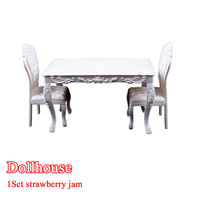 Office Furniture Direct - บ้านตุ๊กตา 1:6 เฟอร์นิเจอร์ห้องครัว โต๊ะรับประทานอาหาร เก้าอี้ คอมพิวเตอร์