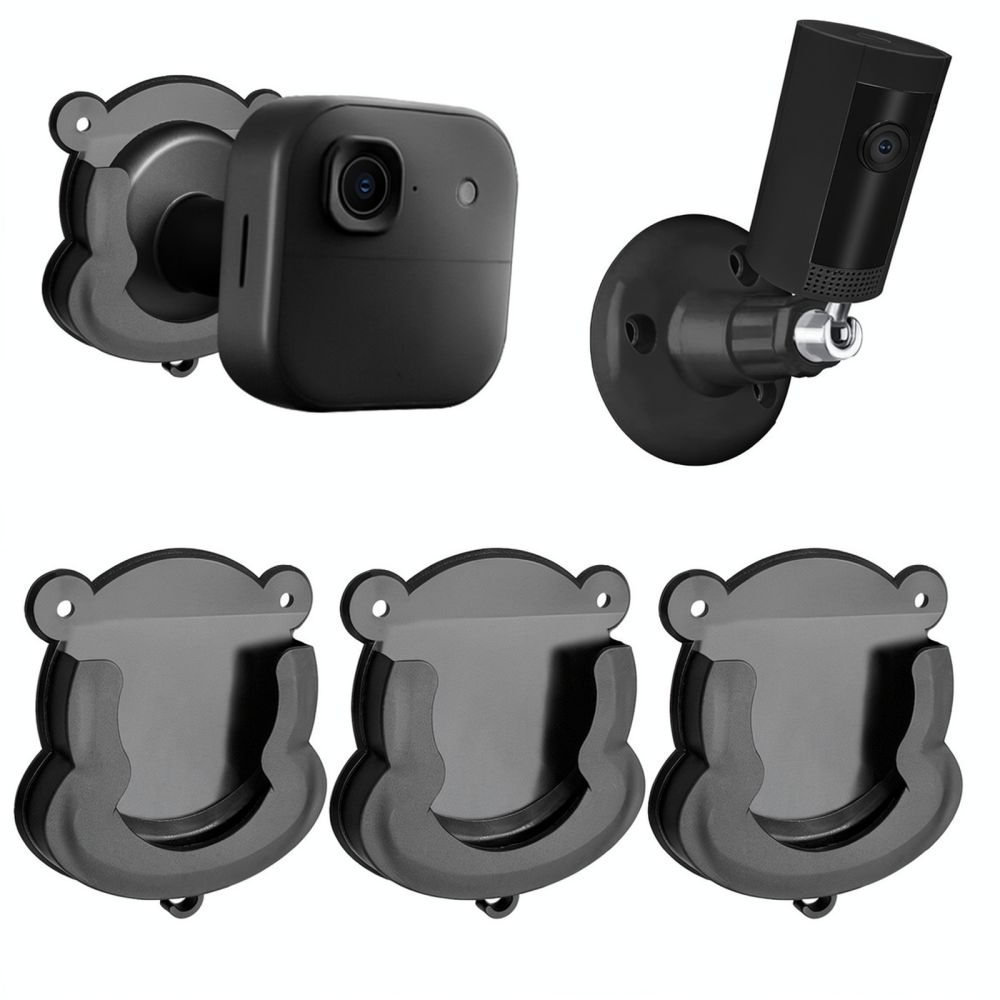 Adjustable Monitor Mount - ขายึดกล้องวงจรปิดติดผนังสำหรับ Blink ขาตั้งปรับได้ ติดตั้งได้ทั้งแบบเจาะหรือแบบกาว ที่ยึด ABS