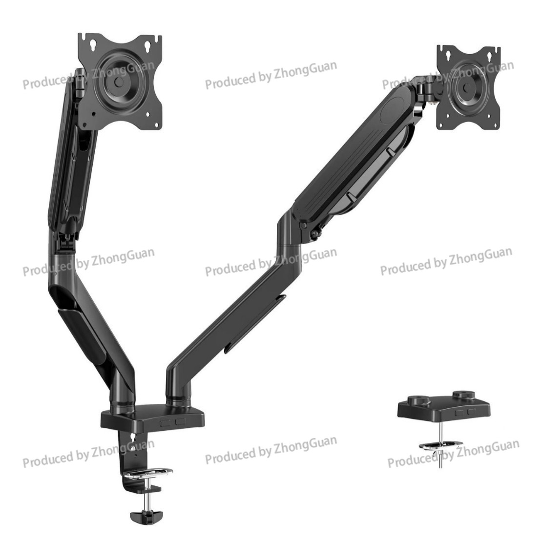 ขาตั้งจอภาพแบบแขนคู่พร้อมแก๊สส - Adjustable Monitor Mount บทวิจารณ์และราคา