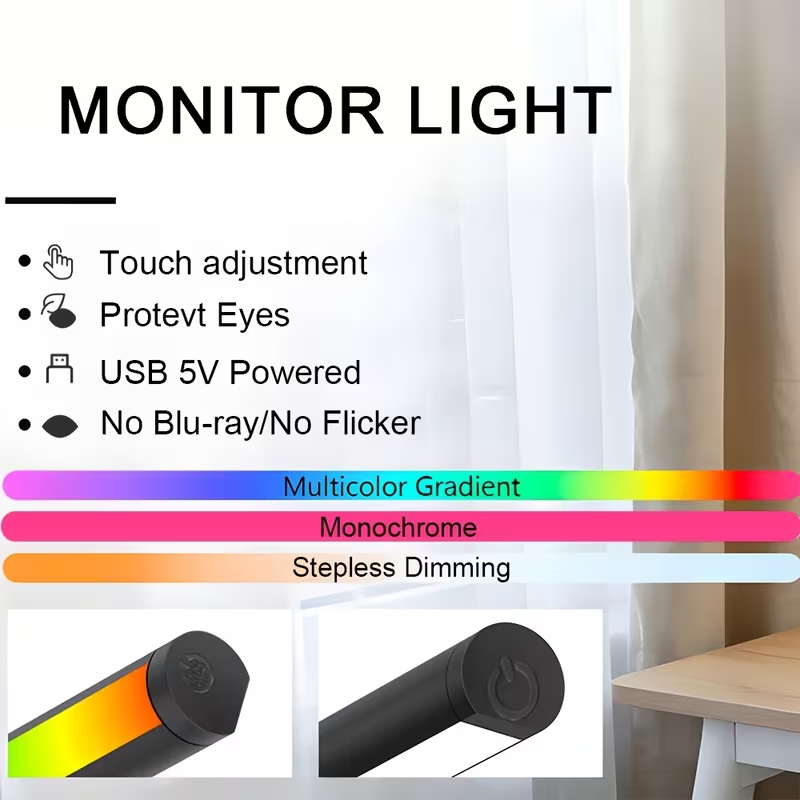 ไฟ LED สำหรับจอคอมพิวเตอร์ ขนา - Adjustable Monitor Mount บทวิจารณ์และราคา