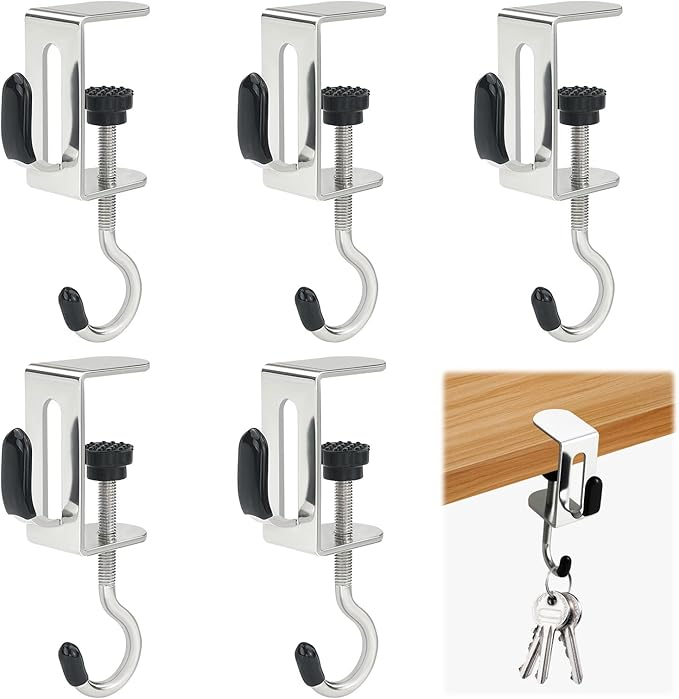 ตะขอแขวนกระเป๋าสำหรับโต๊ะ, ที่ - Cubicle Shelf Organizer บทวิจารณ์และราคา