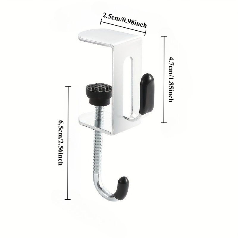 ตะขอแขวนกระเป๋าสำหรับโต๊ะ, ที่ - Cubicle Shelf Organizer บทวิจารณ์และราคา