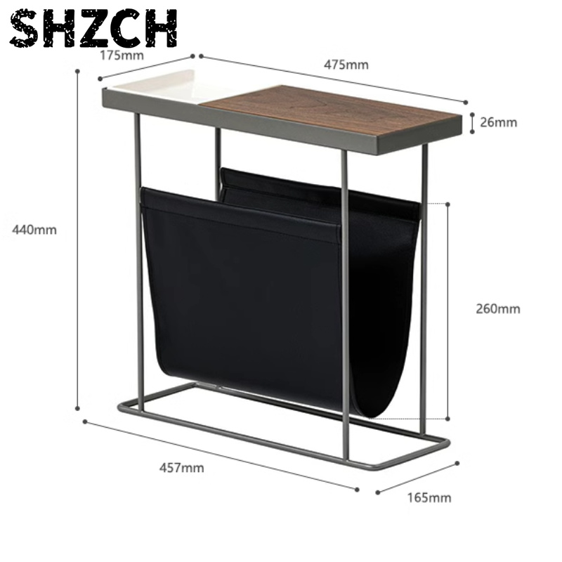 โต๊ะข้างโซฟาสไตล์นอร์ดิก โต๊ะข - Cubicle Shelf Organizer บทวิจารณ์และราคา