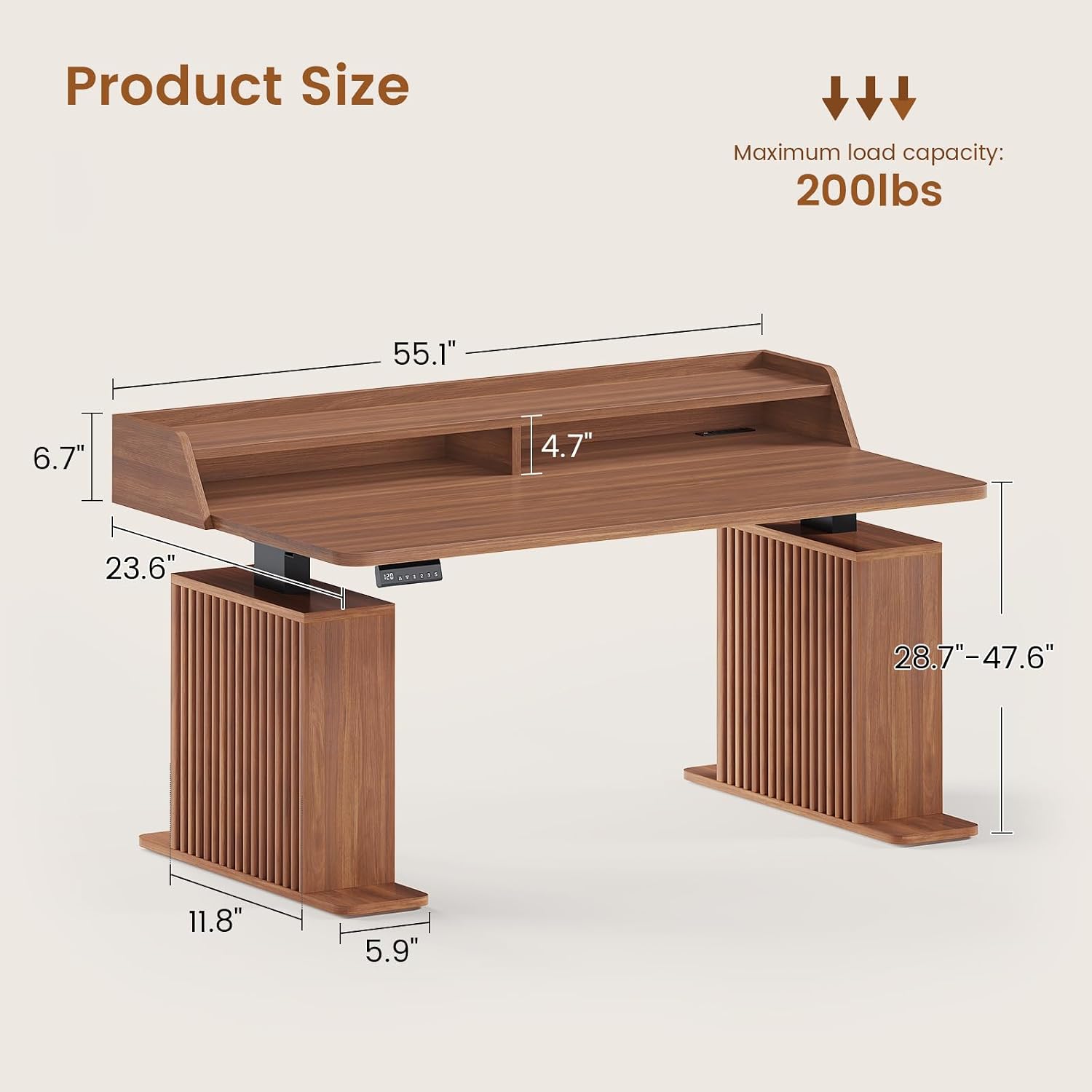 โต๊ะทำงานปรับระดับความสูงได้ขน - Cubicle Shelf Organizer บทวิจารณ์และราคา