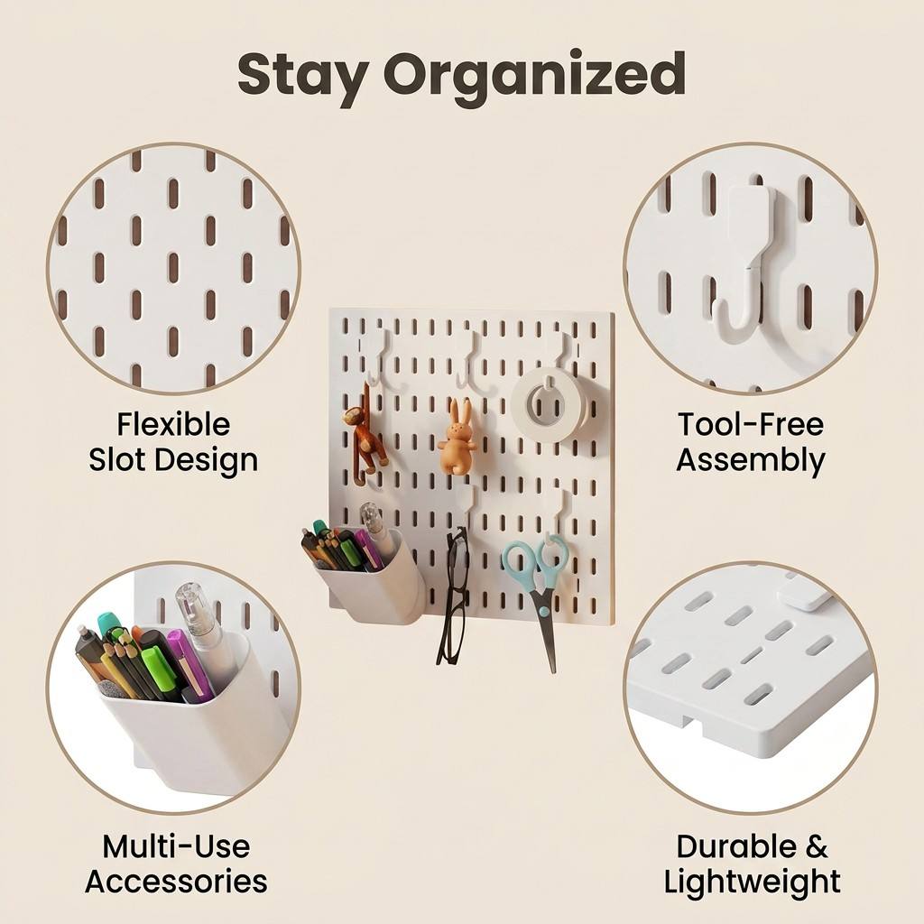 แผงเก็บของแบบโมดูลาร์พลาสติก,  - Cubicle Shelf Organizer บทวิจารณ์และราคา