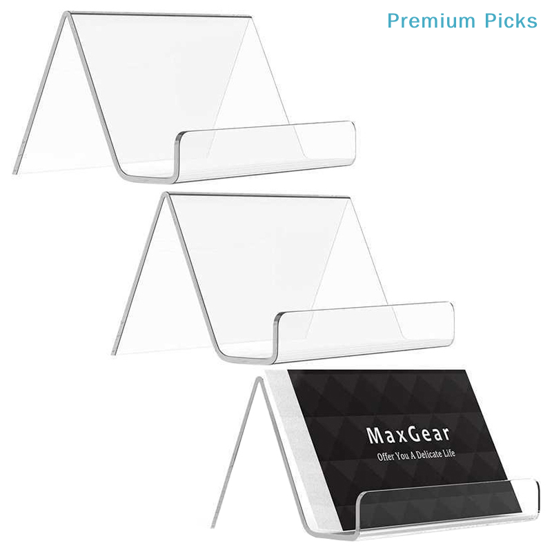 ที่วางนามบัตรอะคริลิกใสแบบพกพา - Cubicle Shelf Organizer บทวิจารณ์และราคา