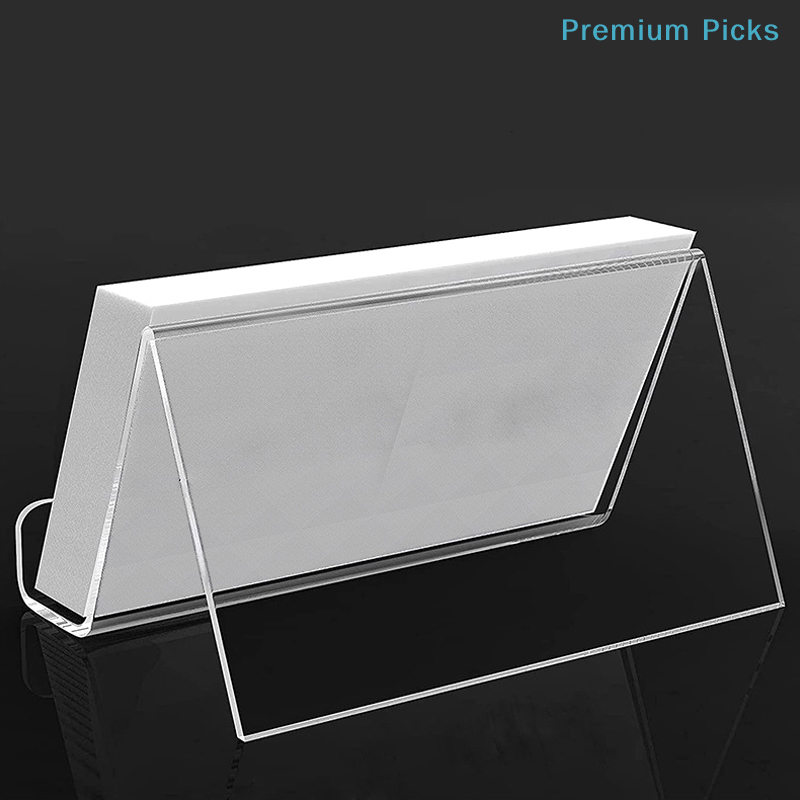 ที่วางนามบัตรอะคริลิกใสแบบพกพา - Cubicle Shelf Organizer บทวิจารณ์และราคา