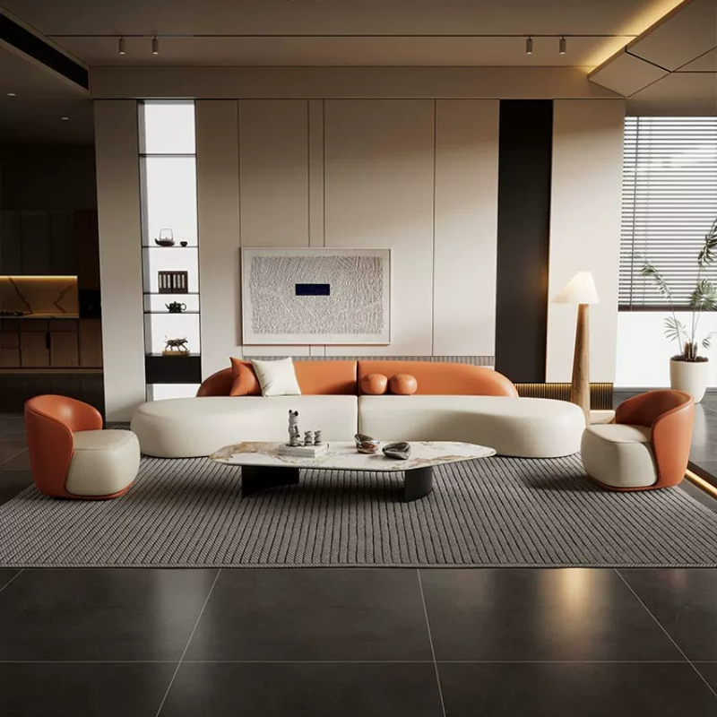 โซฟาโค้งหรูหราสไตล์อิตาลี โมเด - Office Furniture Luxury บทวิจารณ์และราคา