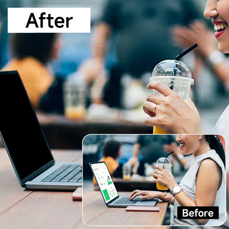 ฟิล์มความเป็นส่วนตัวป้องกันการ - Monitor Privacy Filter บทวิจารณ์และราคา