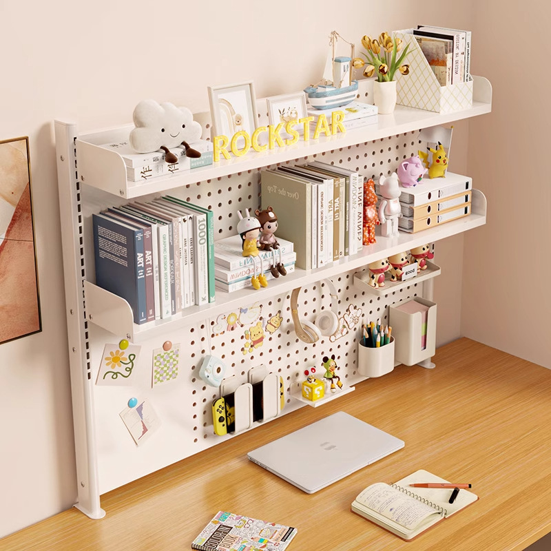 ชั้นวางของบนโต๊ะทำงาน ชั้นวางข - Cubicle Shelf Organizer บทวิจารณ์และราคา