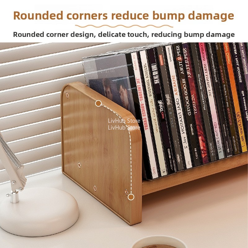 ชั้นวางซีดีแบบตั้งโต๊ะ, น่ารัก - Cubicle Shelf Organizer บทวิจารณ์และราคา