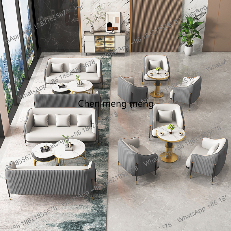 โซฟาโรงแรมหรูสไตล์นอร์ดิก โซฟา - Office Furniture Luxury บทวิจารณ์และราคา