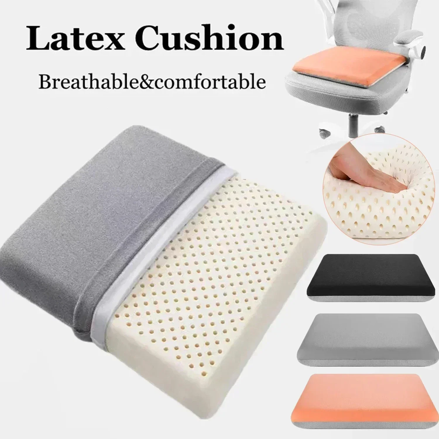 1PC น้ํายางธรรมชาติ 40x40/ 45x - Visitor Chair Padded บทวิจารณ์และราคา