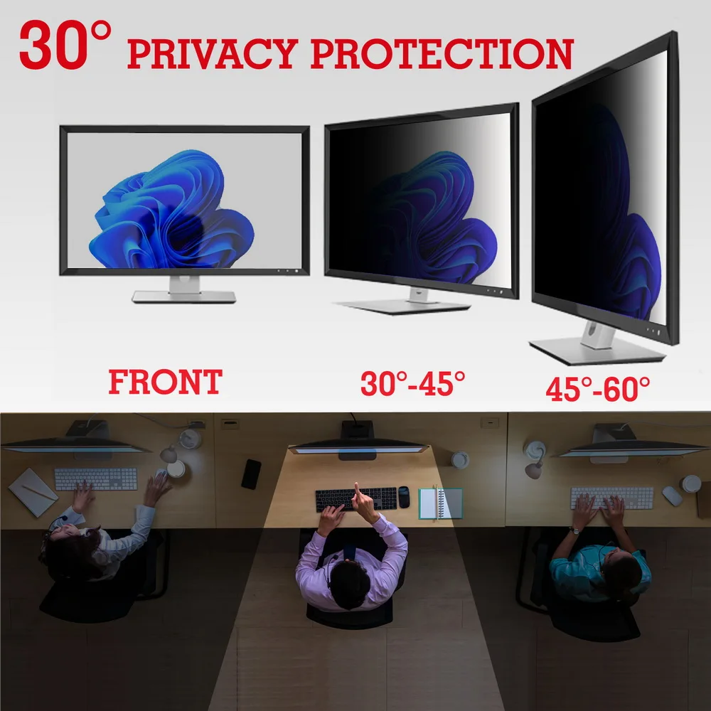 ฟิล์มกันแสงสะท้อนสำหรับหน้าจอแ - Monitor Privacy Filter บทวิจารณ์และราคา