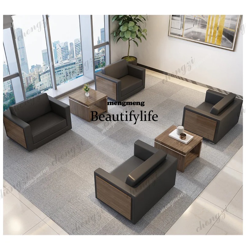 โซฟาสำนักงานหนังวัวแท้ รุ่น d5 - Office Furniture Luxury บทวิจารณ์และราคา